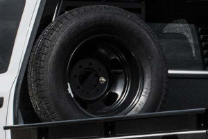 Bedrock Flat Beds - BEDROCK Spare Tire Carrier