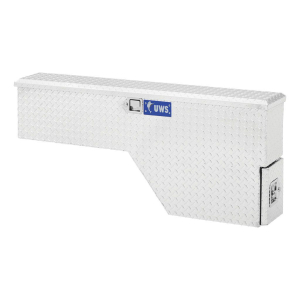 Tool Boxes - UWS Tool Boxes - UWS - UWS 48" Driver-Side Truck Fender Tool Box Aluminum (EC30001) (FW-48-DS-D)